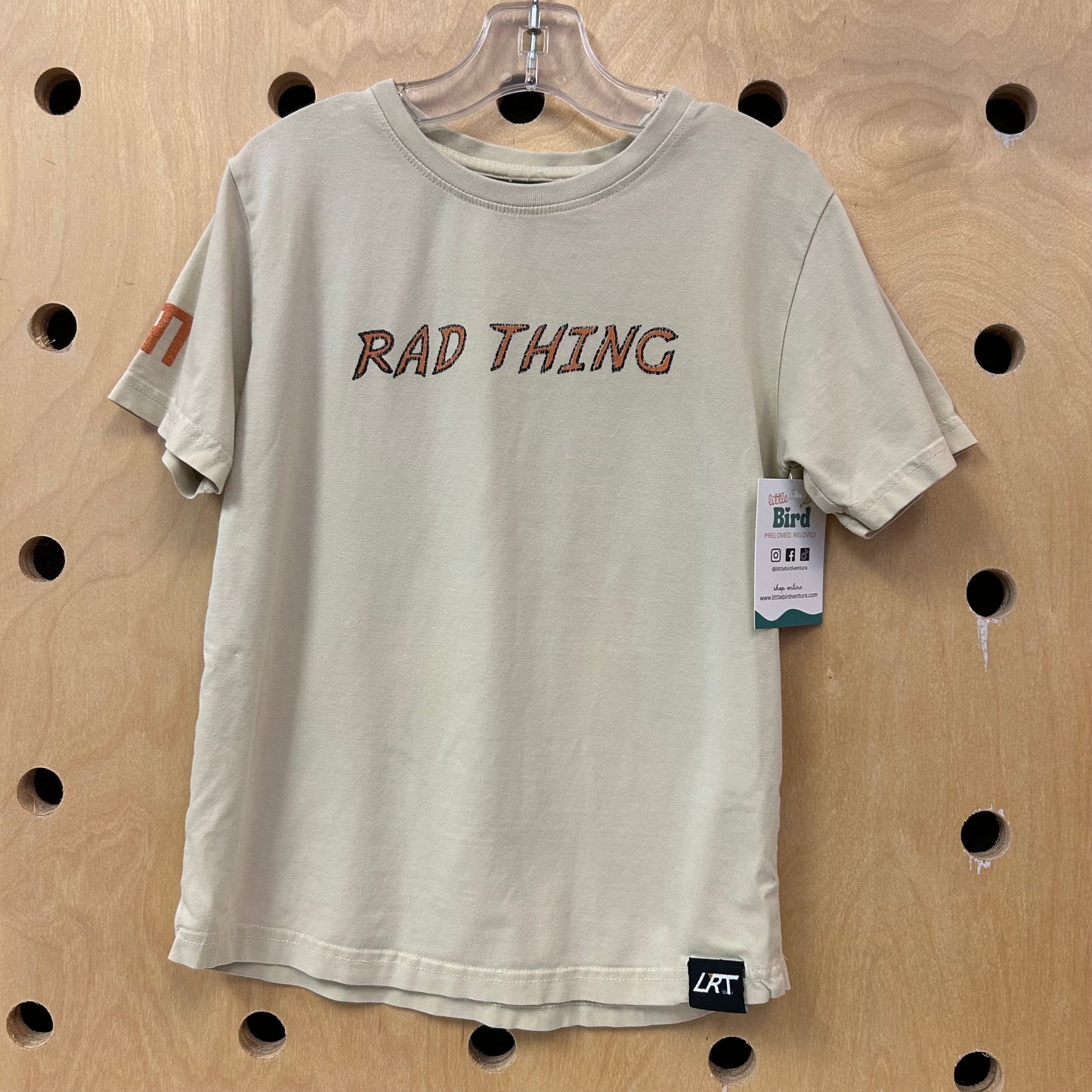 Beige Rad Thing Tee