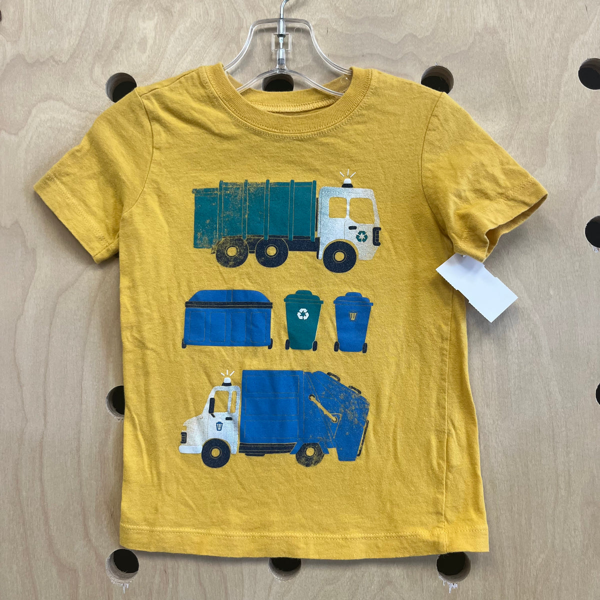 Yellow Trash & Recycling Tee