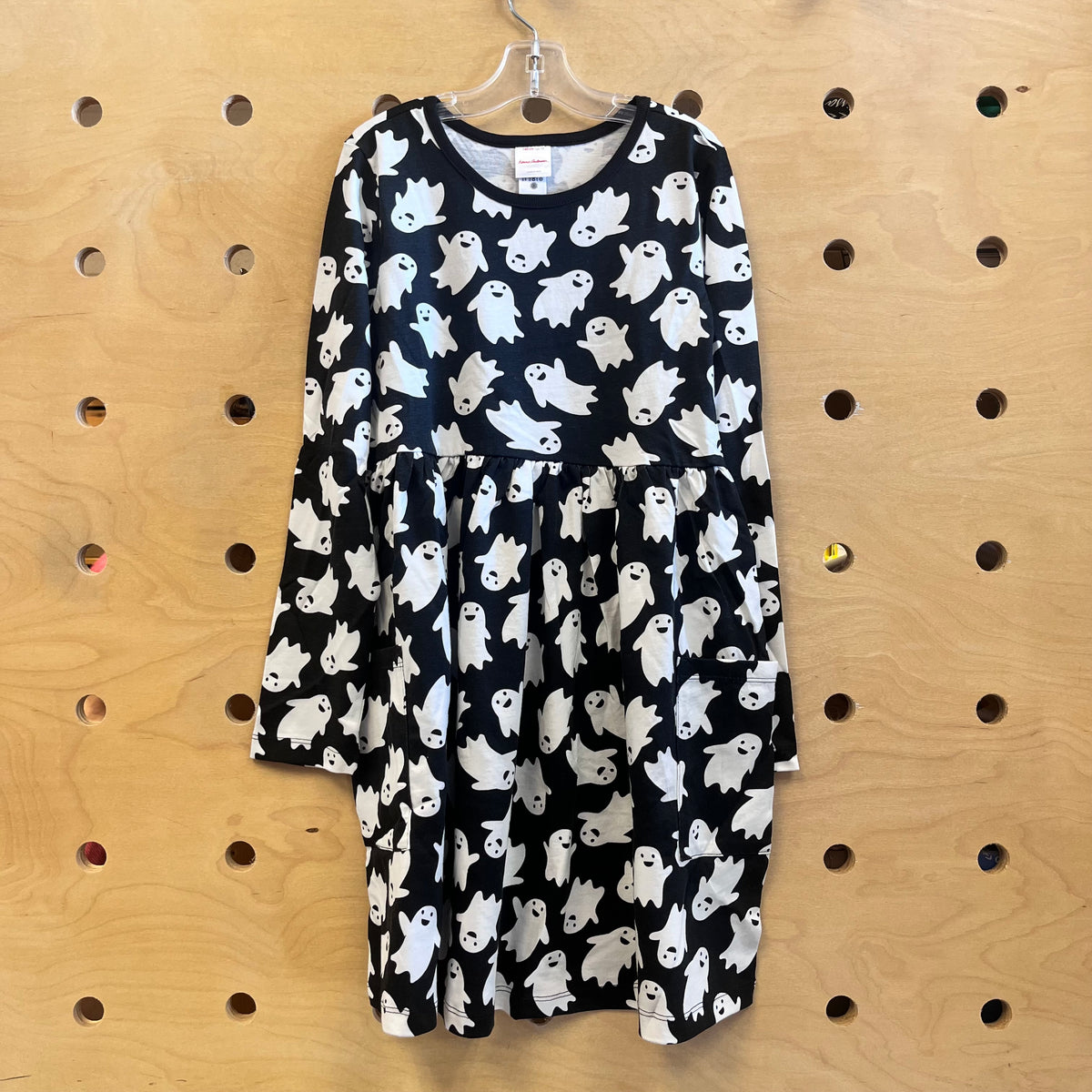 Black Ghost Cotton Dress NEW!
