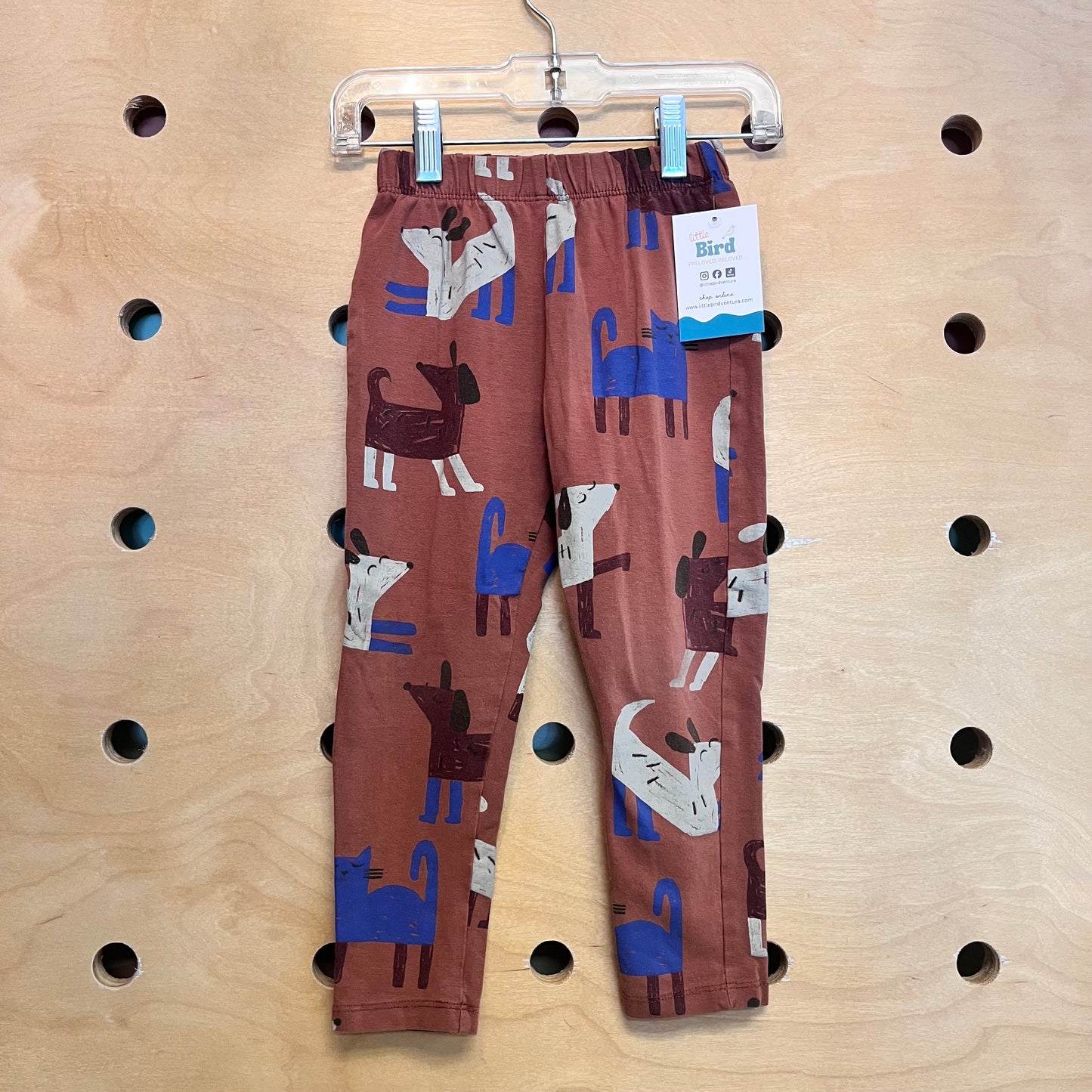 Brown Dog & Cat Pants