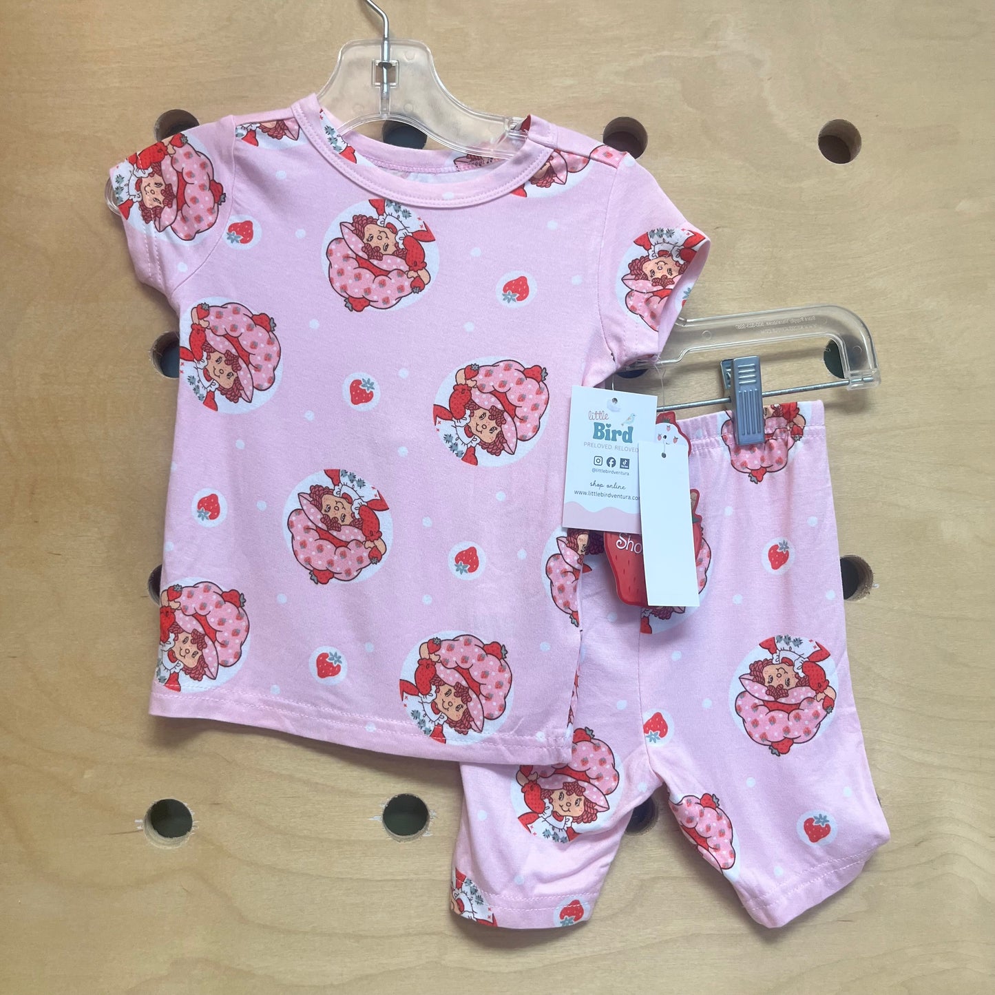 Pink Strawberry Shortcake PJ's NEW!
