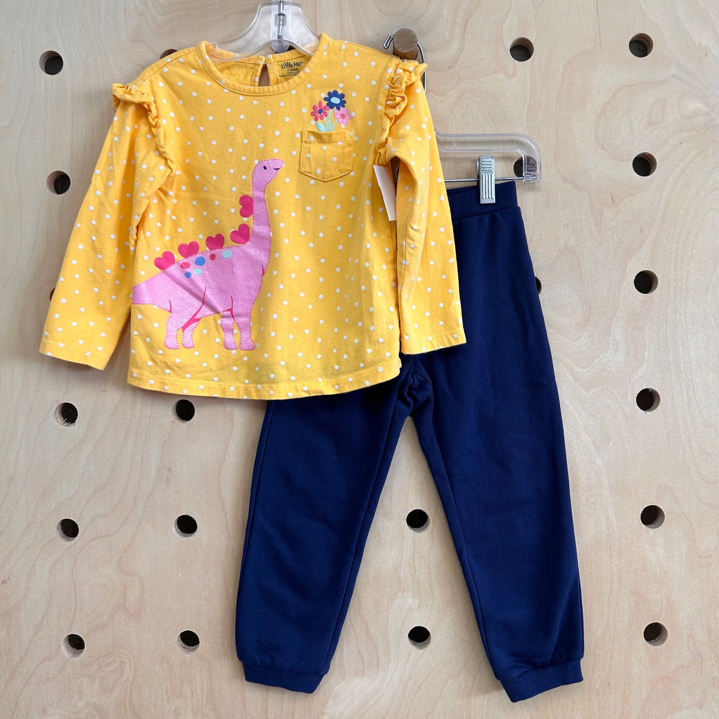 Yellow + Blue Dino Outfit