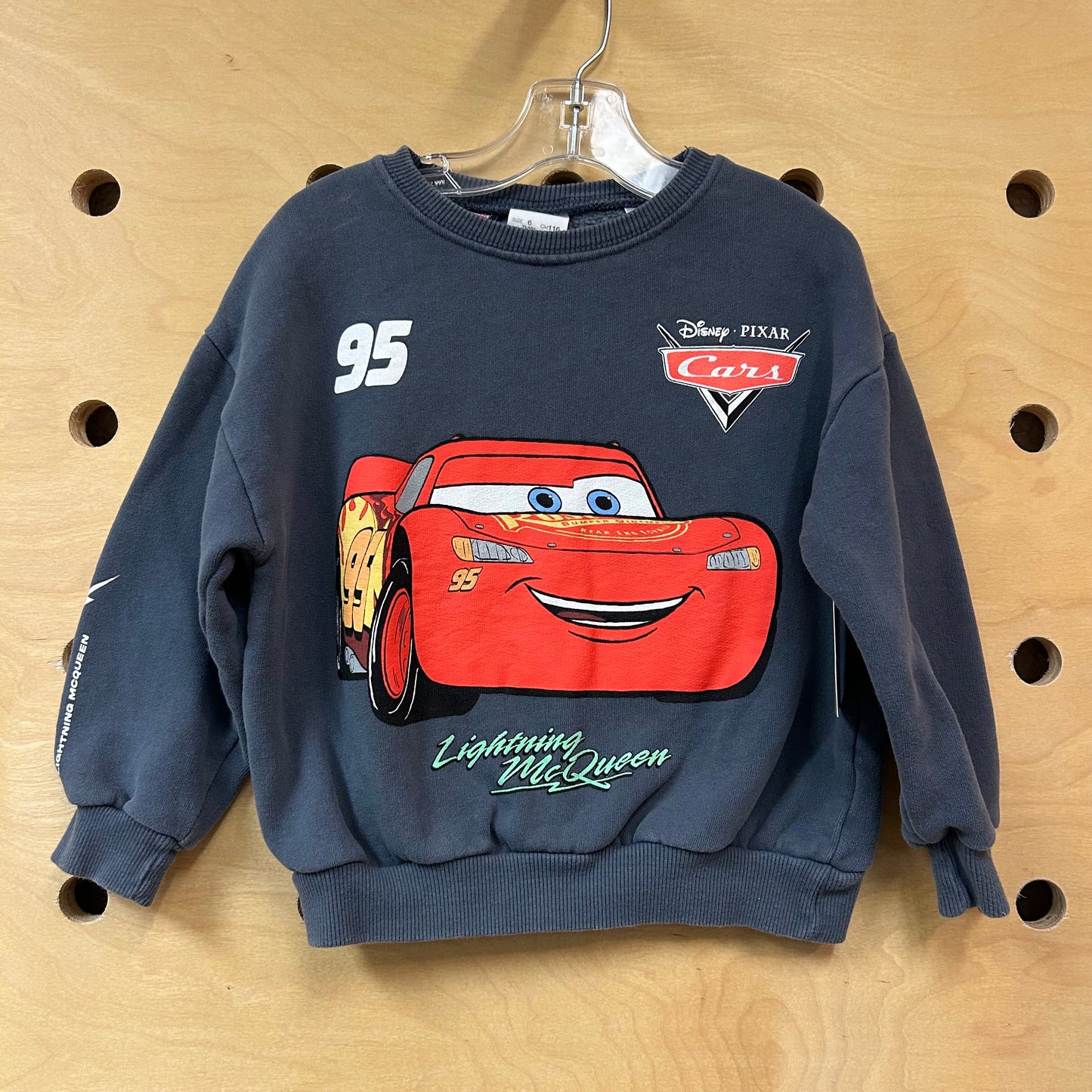 Grey Lightning McQueen Pullover