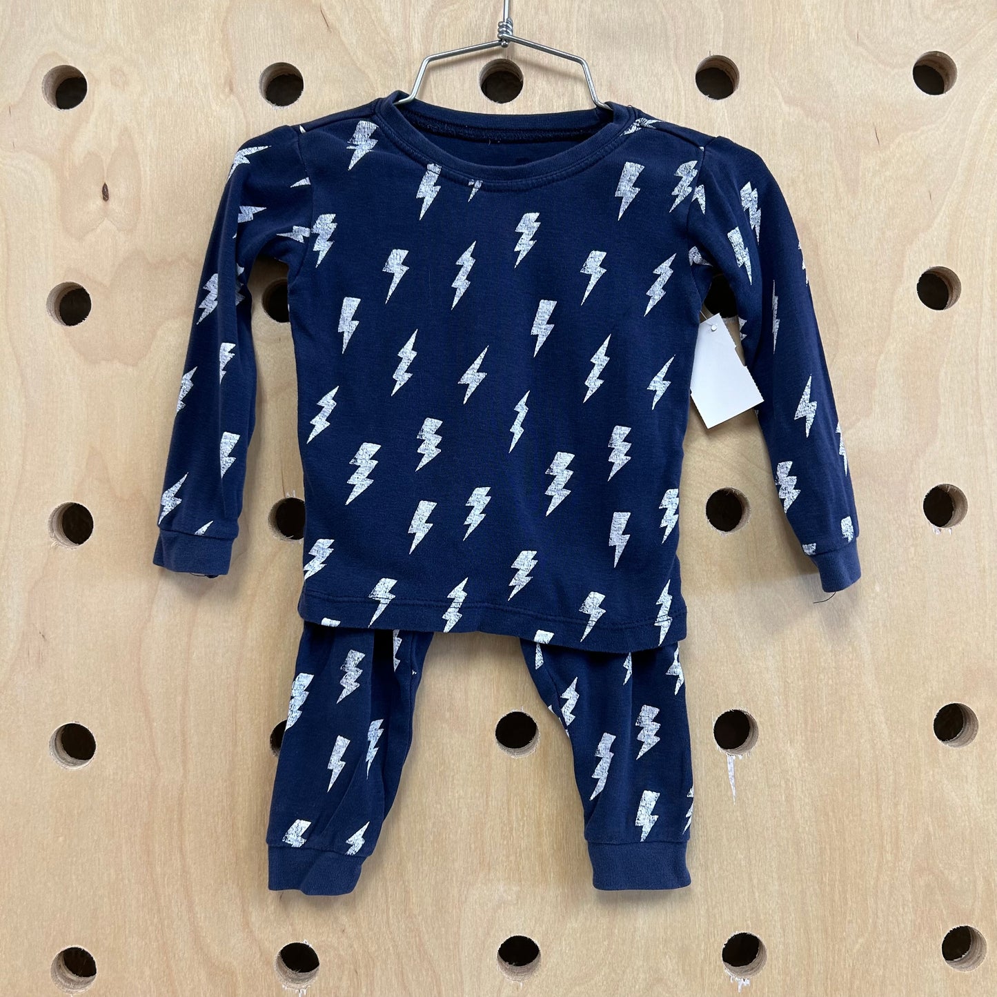 Navy Lightning Bolt Pajamas