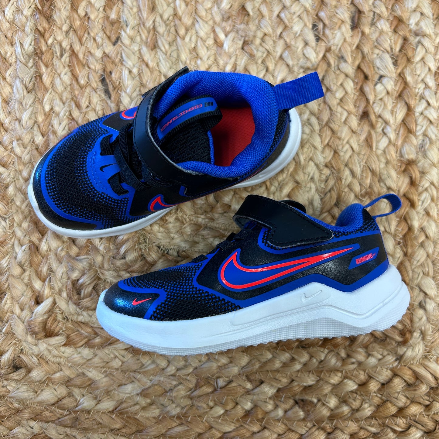 Blue/Electric Pink Cosmic Runner Sneakers