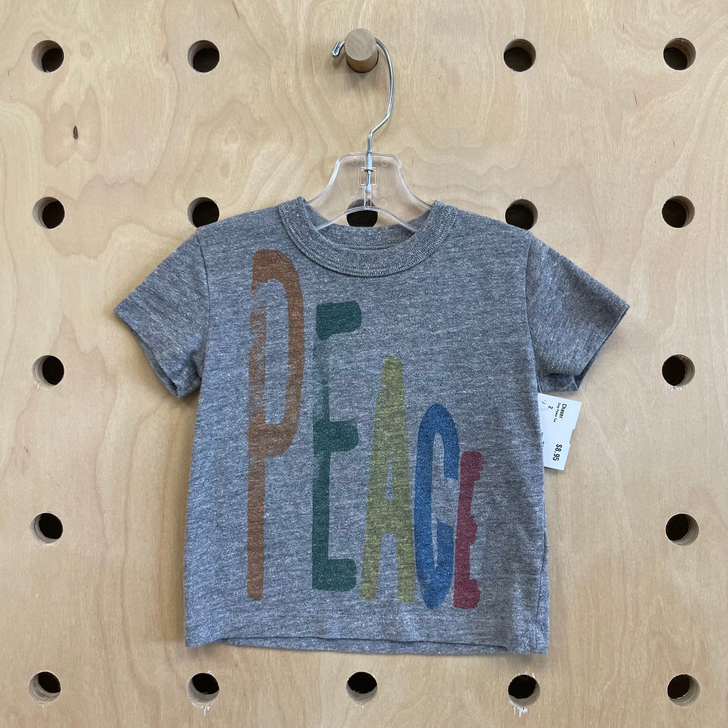 Grey Peace Tee