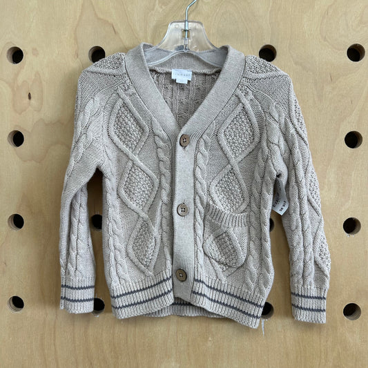 Tan Cable Knit Sweater