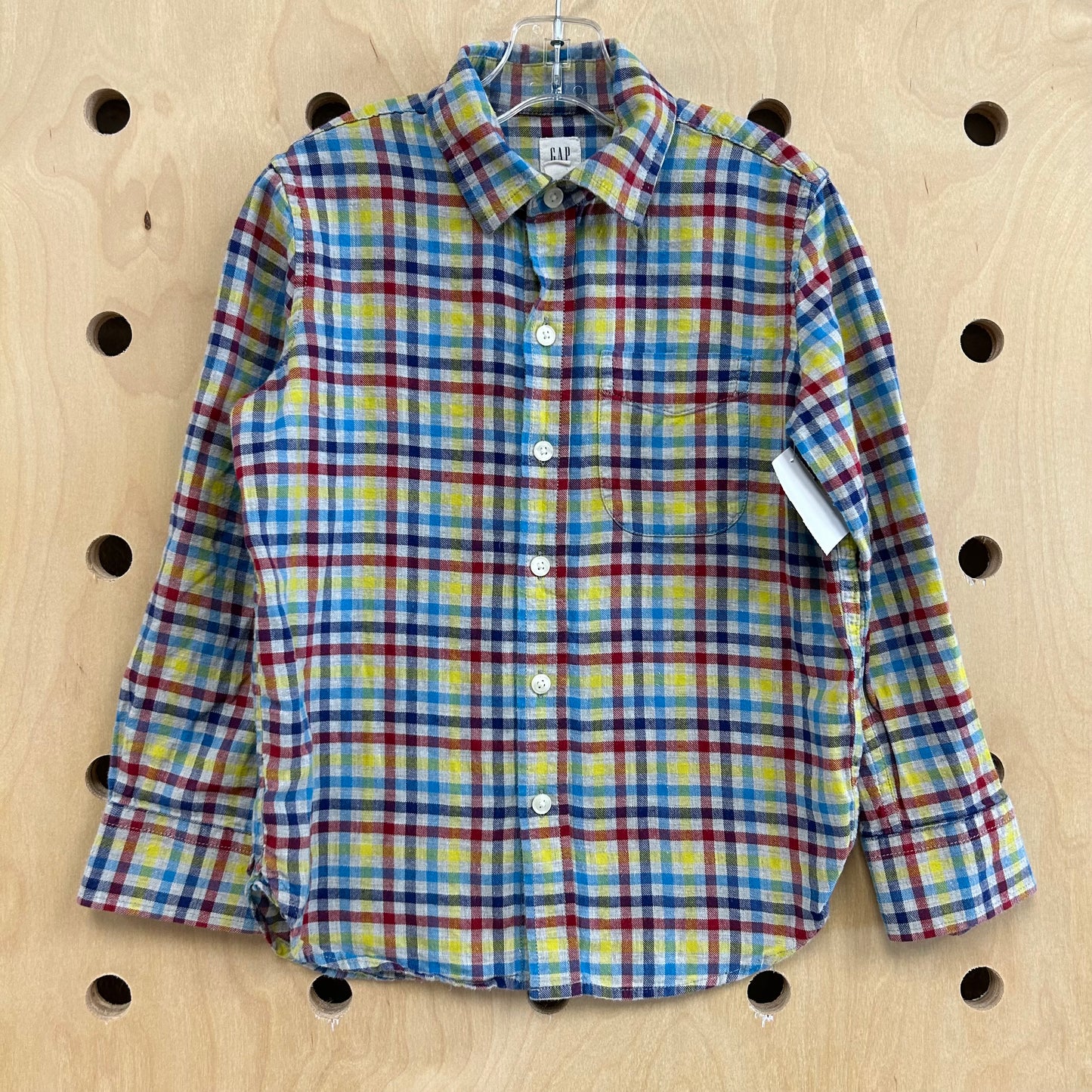 Grey Colorful Flannel