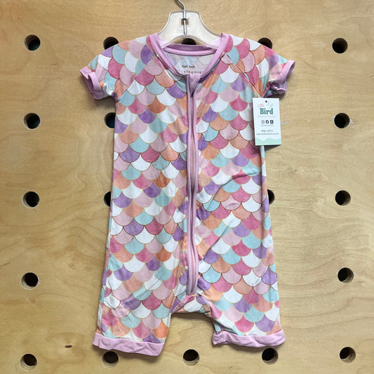 Pink/Purple Scaled Bamboo Zippy