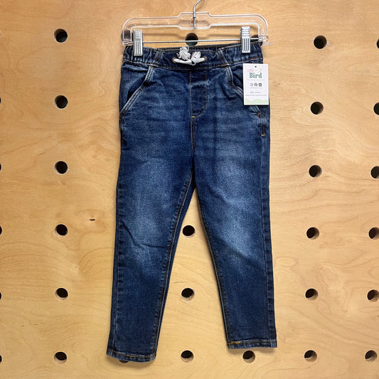 Dark Wash Denim Pants