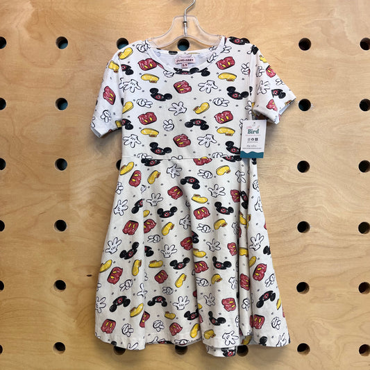 Yellow Mickey Dress