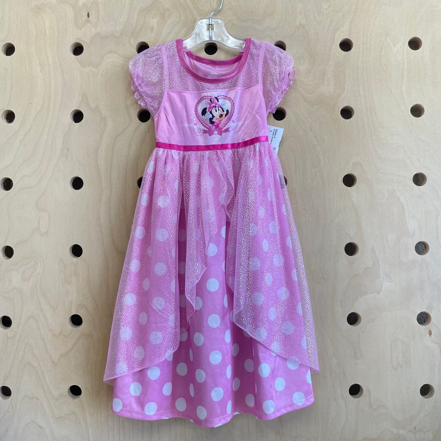 Pink Sparkle Tulle Minnie Nightgown