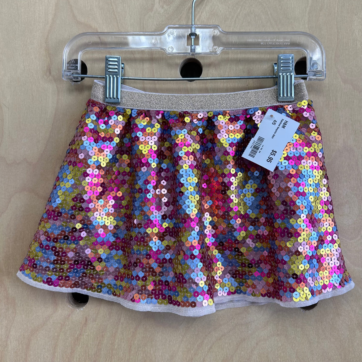 Rainbow Sequins Skirt