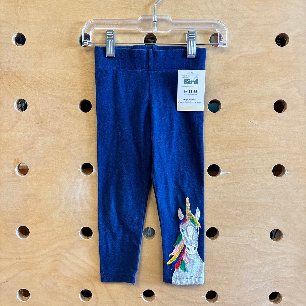 Navy/Grey Unicorn Leggings