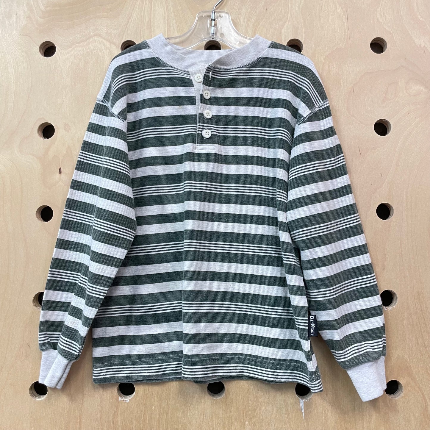 Osh Kosh Green Striped Long Sleeve