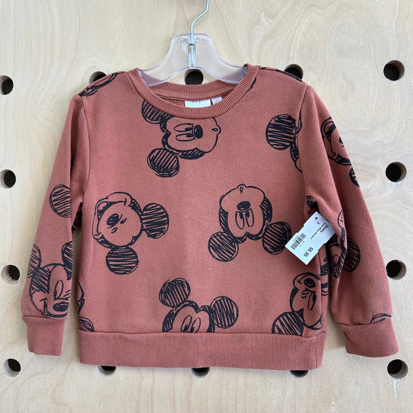 Brown Mickey Sweatshirt