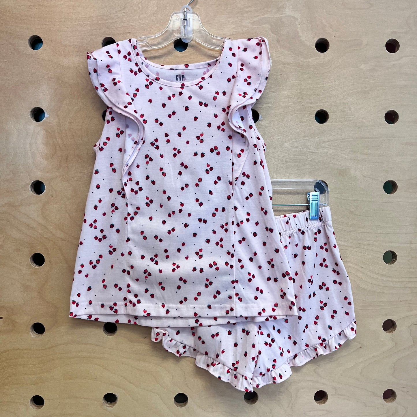 Pink Strawberries Pajamas