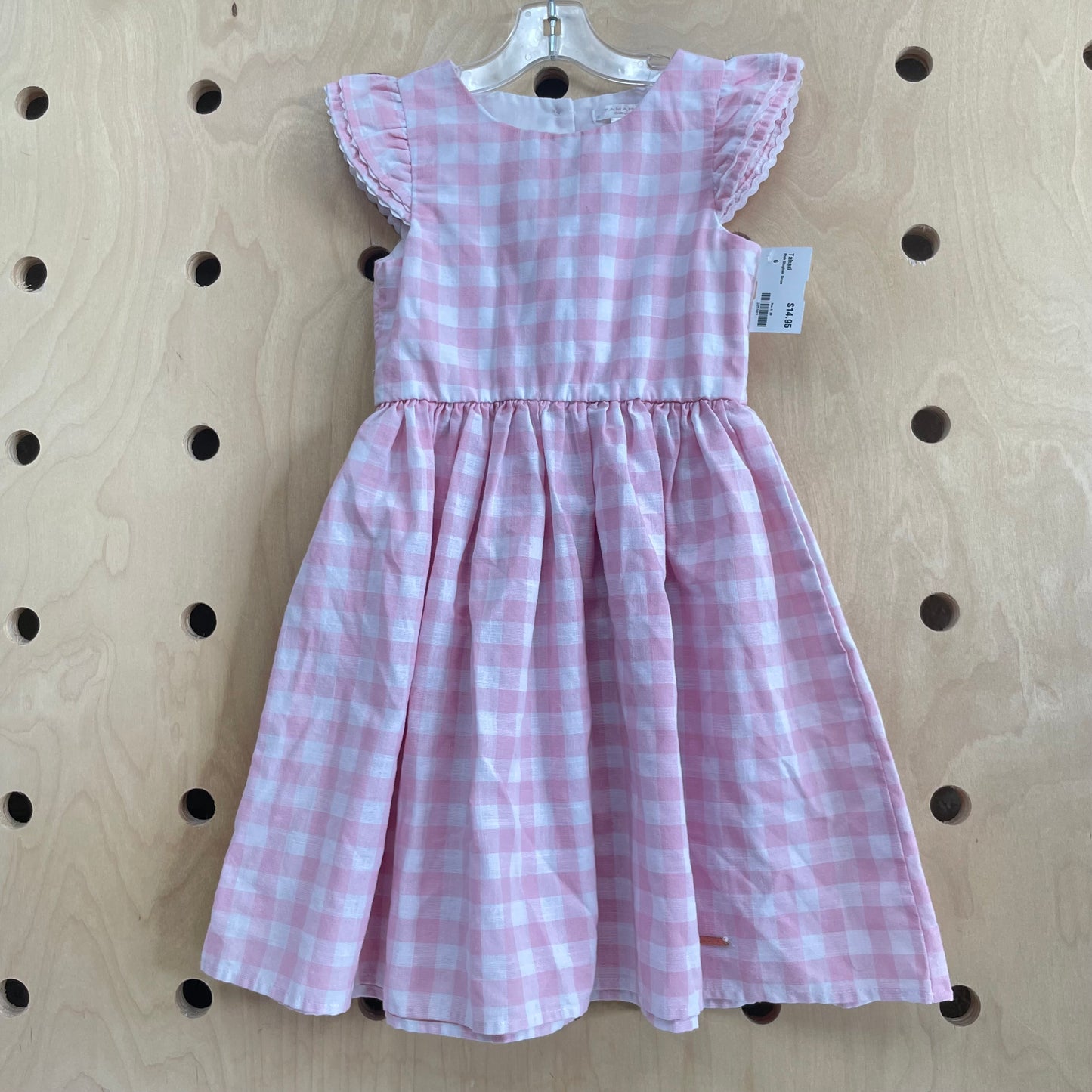 Pink Gingham Dress