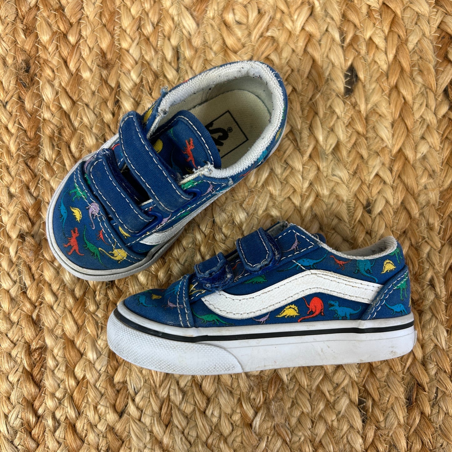 Navy & Dinosaurs V Sneakers