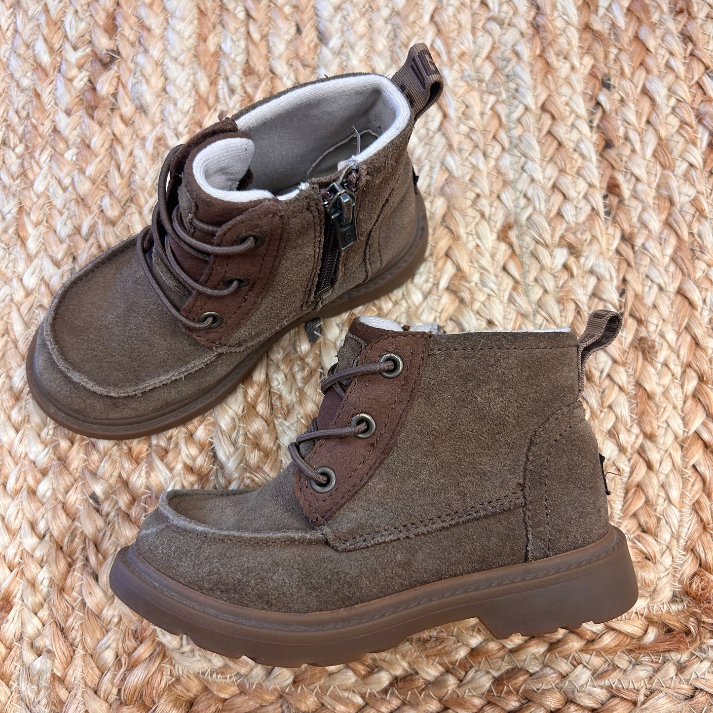 Brown Suede Ankle Boots