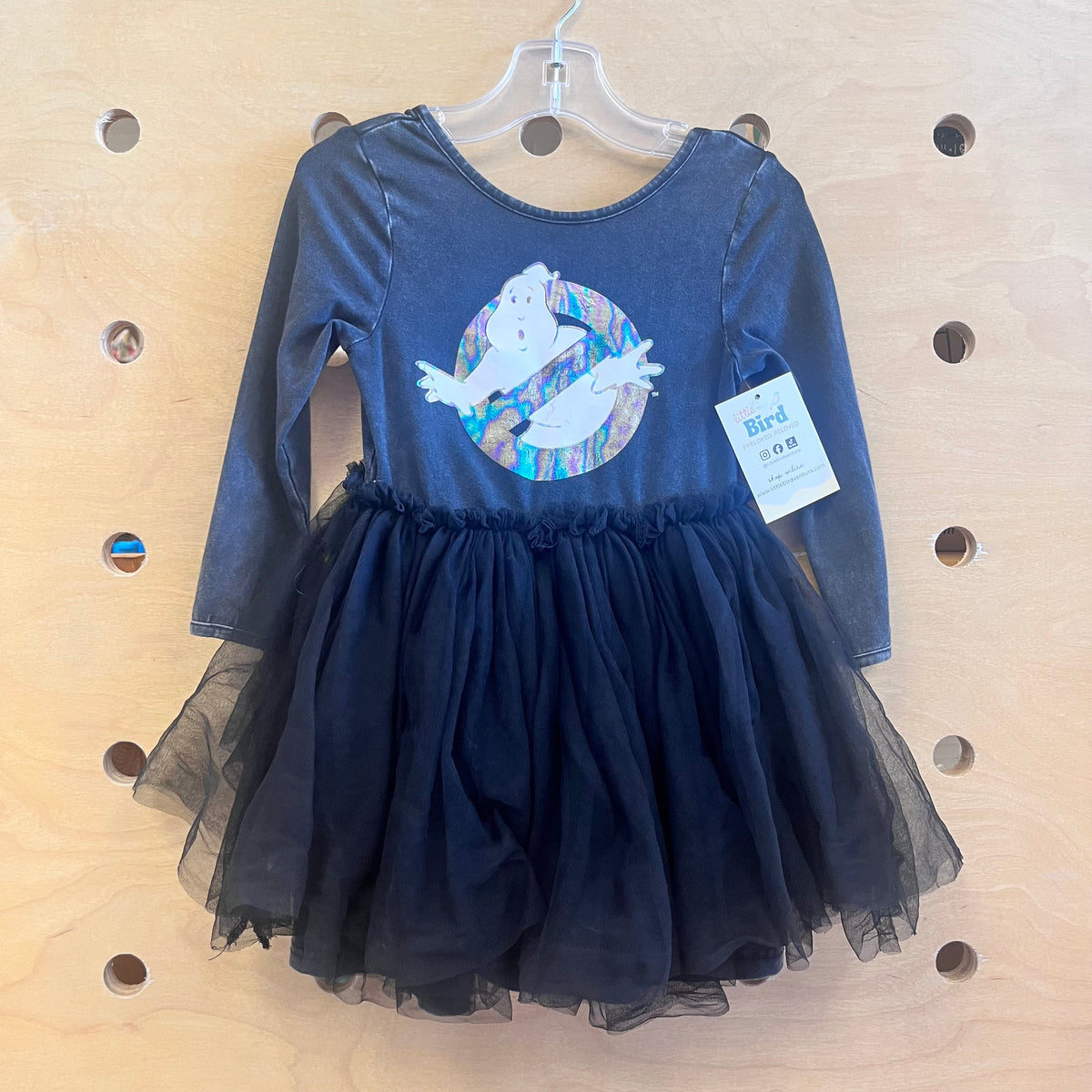 Grey/Black Ghostbusters Tulle Dress