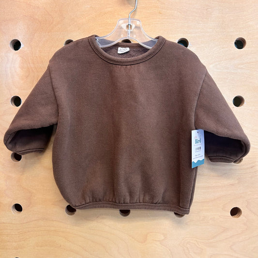 Brown Boxy Pullover