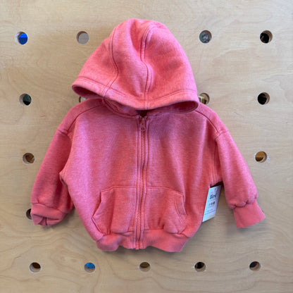 Pink 'LOVE' Zip Hoodie