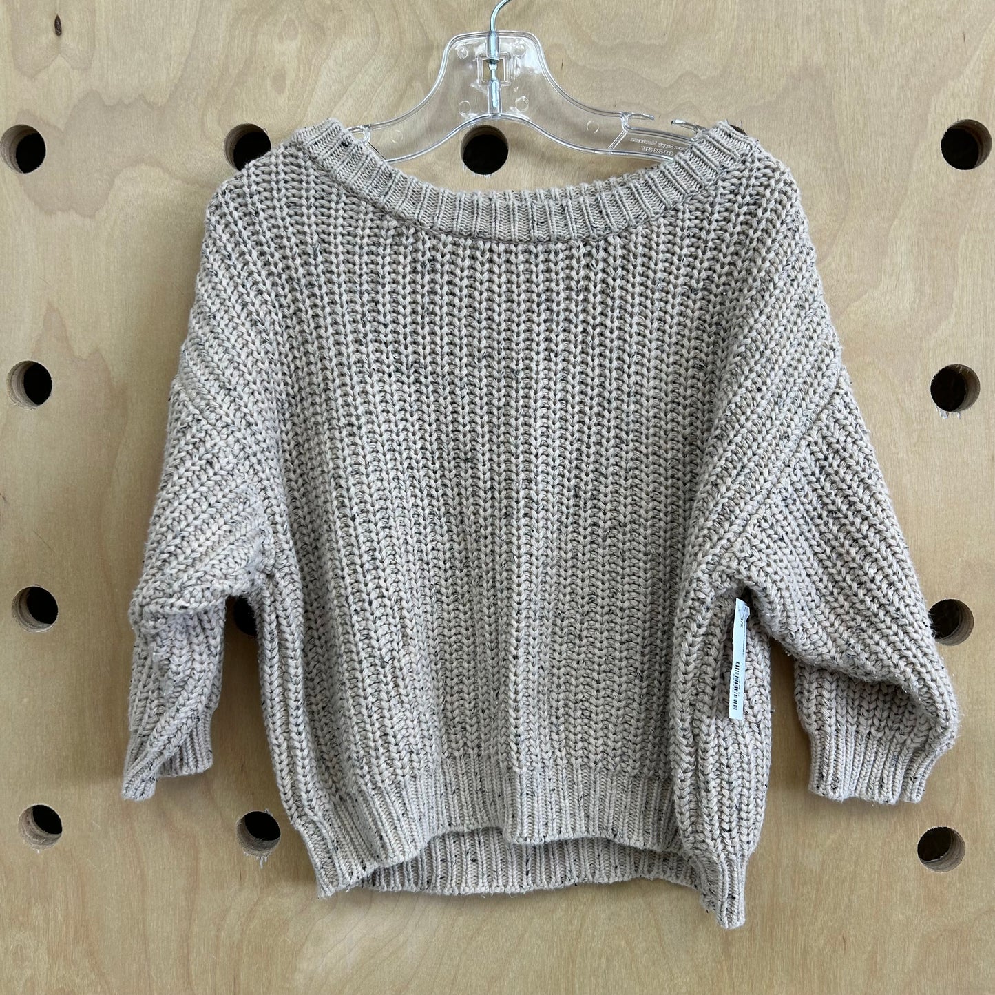 Tan Oversized Sweater