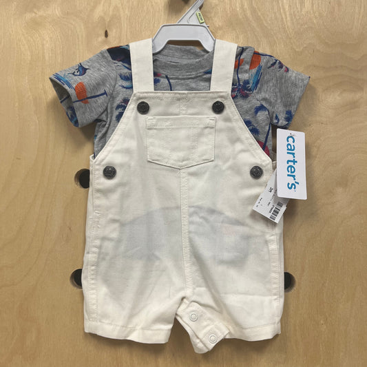 Cream 2pc. Palm Outfit NEW!