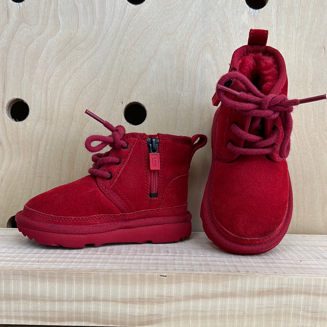 Red Neumel Hi Tops