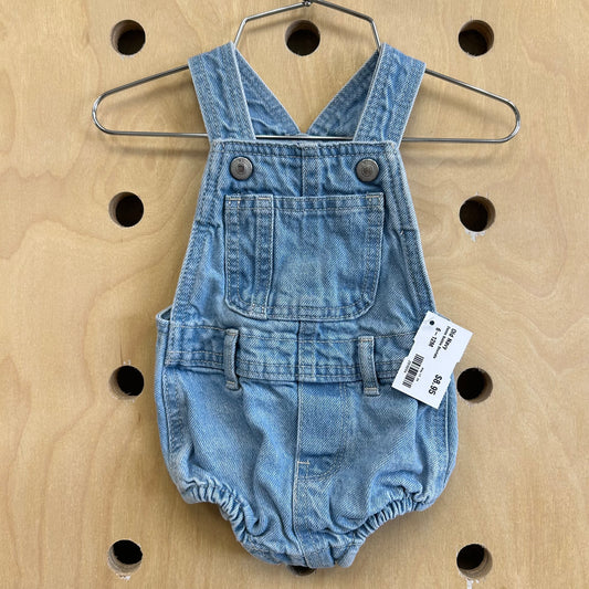 Denim Bubble Shortalls