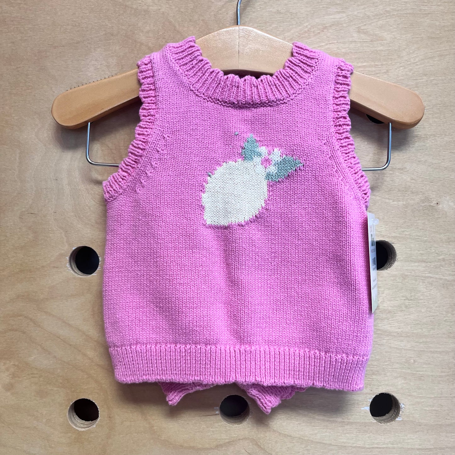 Pink Knit Lemon Outit