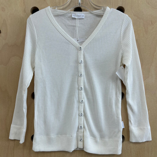 Cream Ribbed Top NEW!