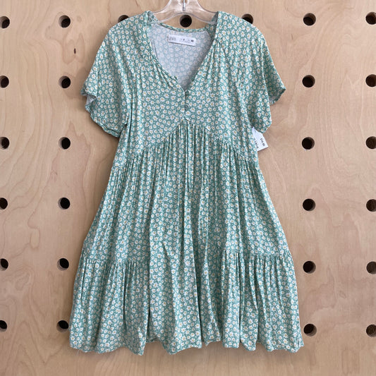 Mint Daisy Dress