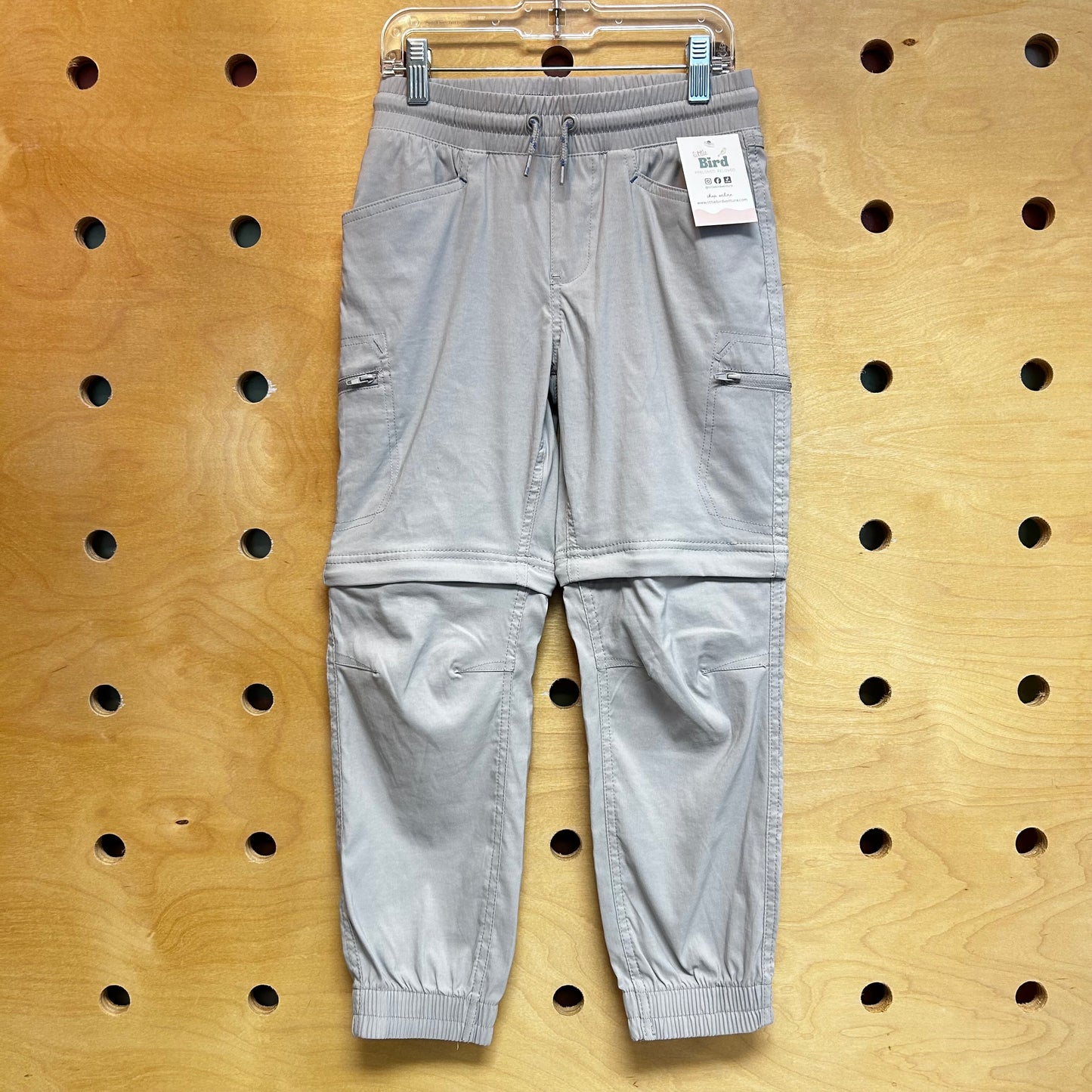 Grey Quick Dry Convertible Pants
