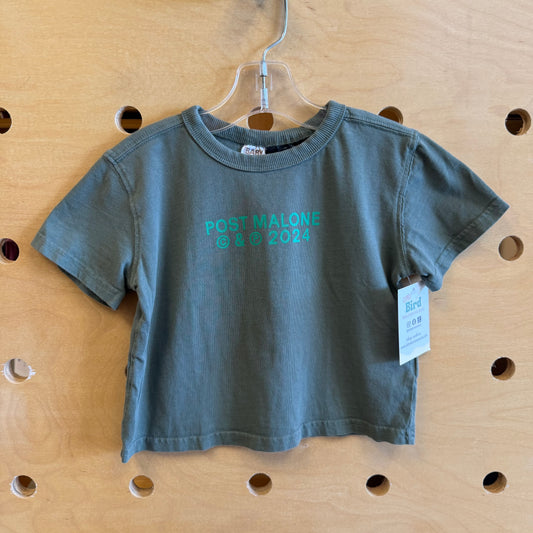 Green Organic Post Malone Band Tee