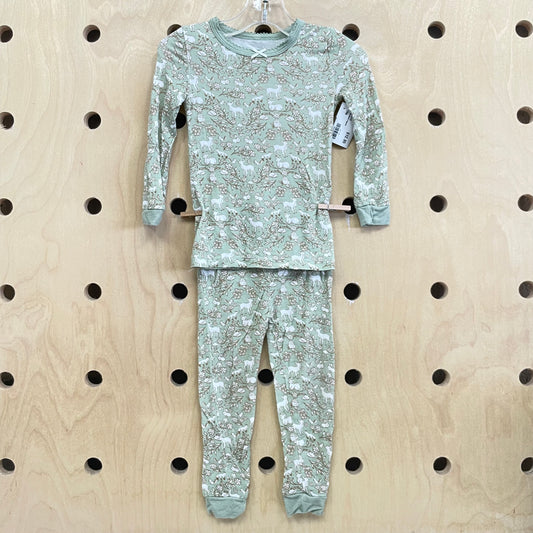 Green Woodland Pajamas