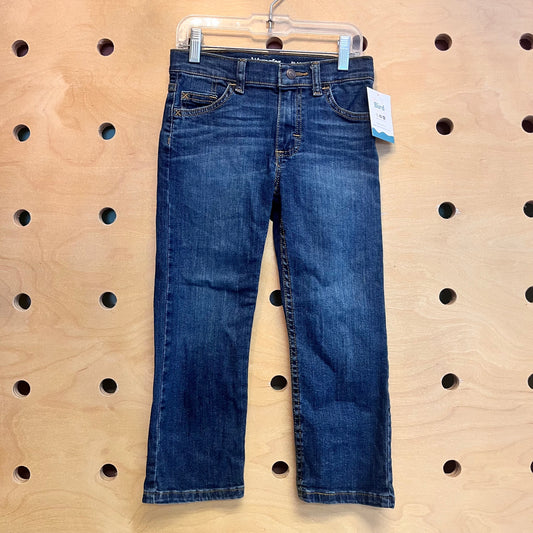 Dark Wash Classic Straight Denim
