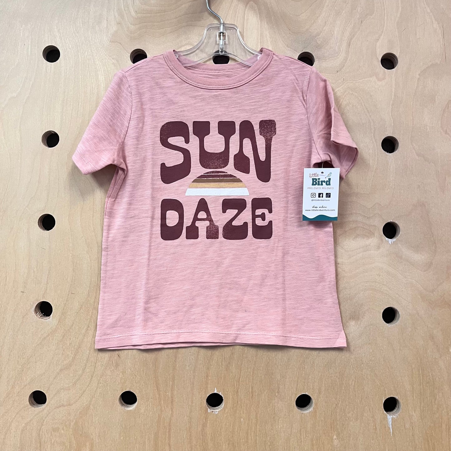 Organic Peach Sun Daze Tee