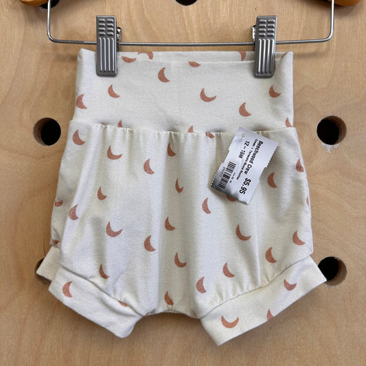 Cream + Terracotta Moons Shorties