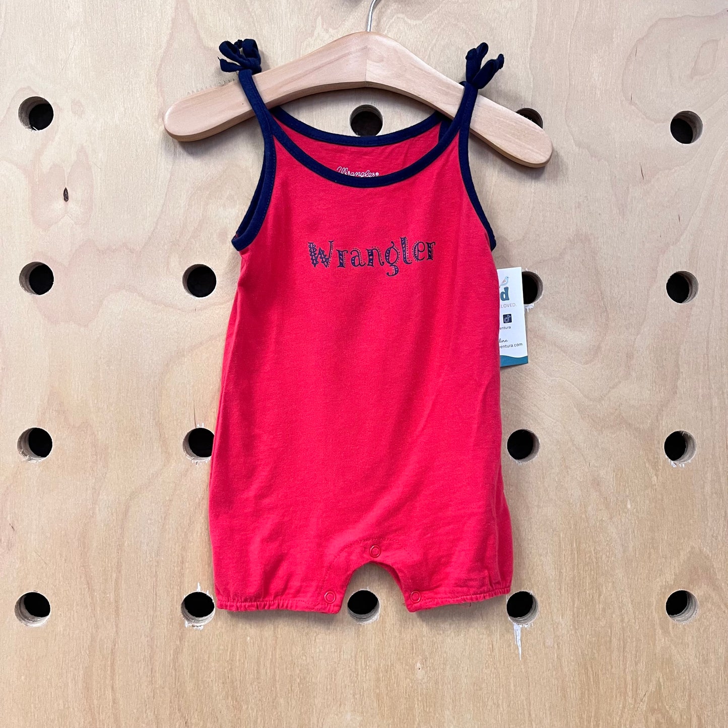 Red & Blue Wrangler Romper
