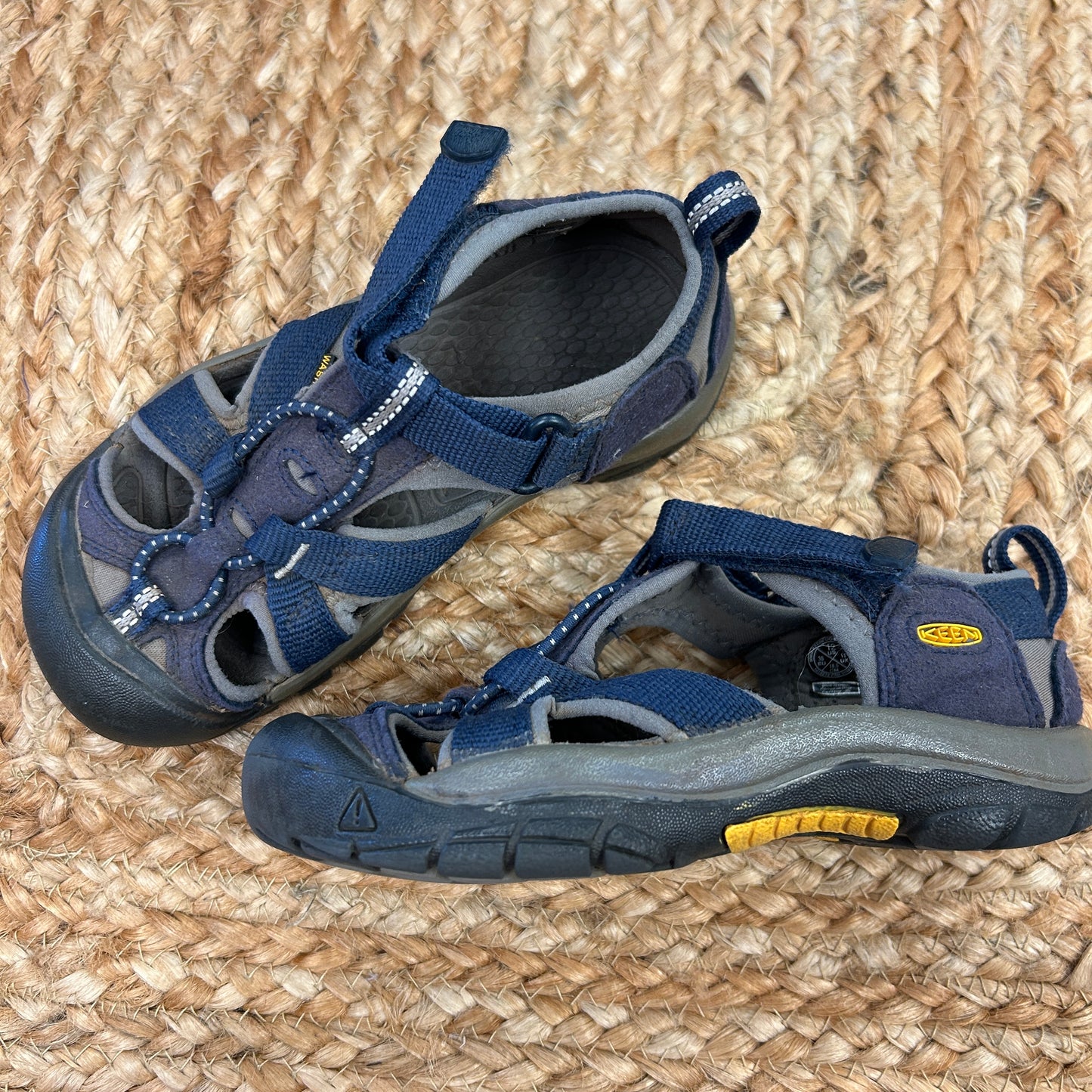Blue/Grey Newport Sandals