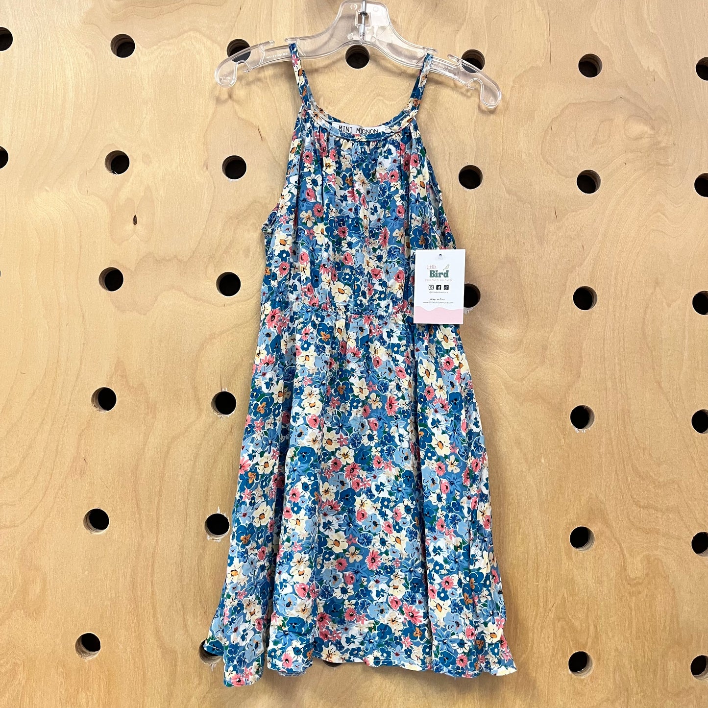 Blue Floral Dress