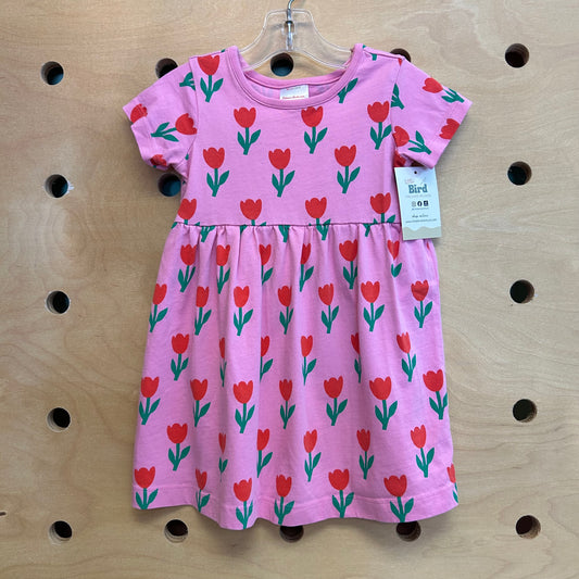 Pink Tulips Dress
