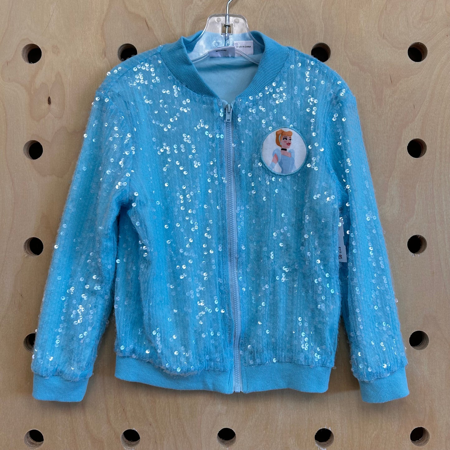Blue Sequin Cinderella Jacket