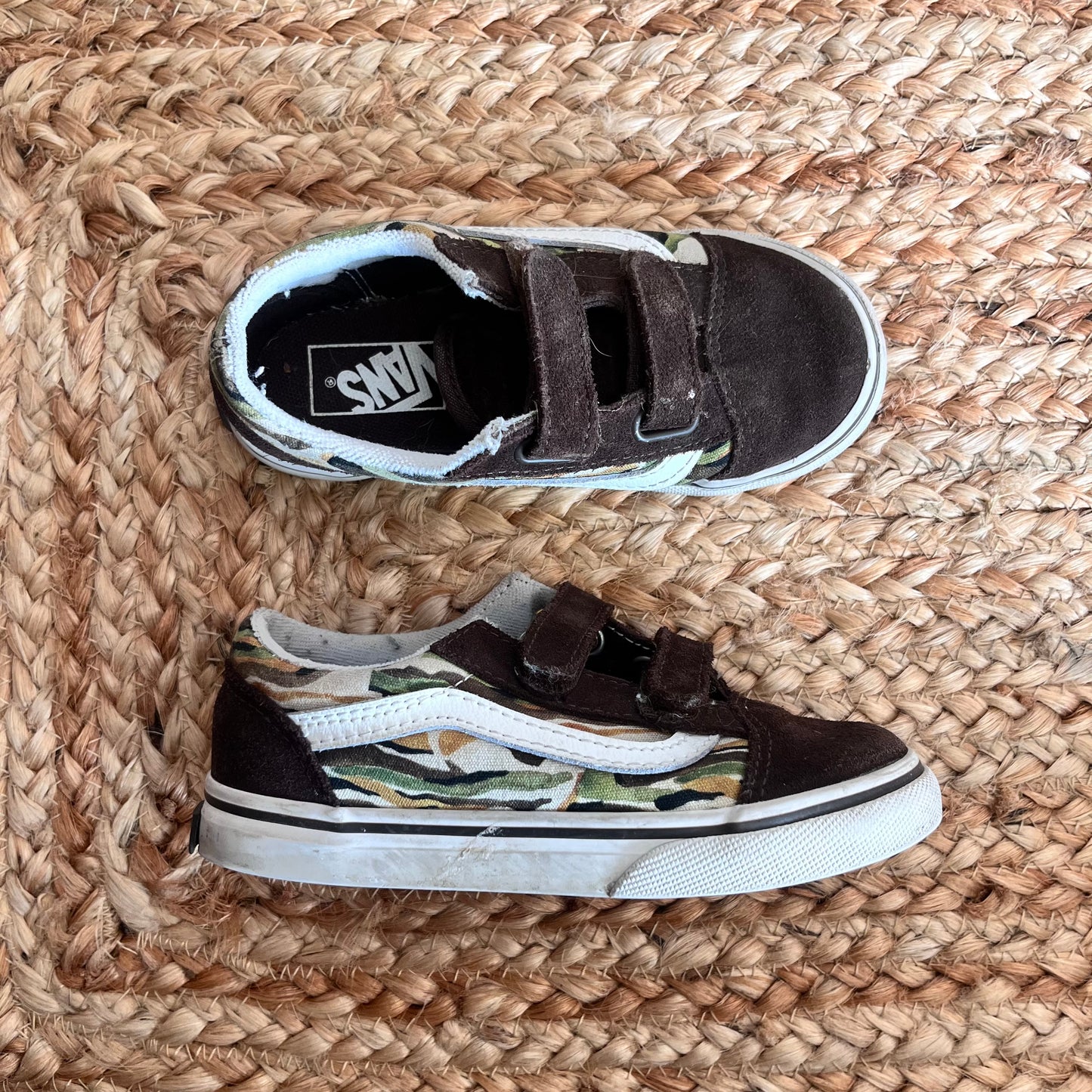 Brown & Camo V Sneakers