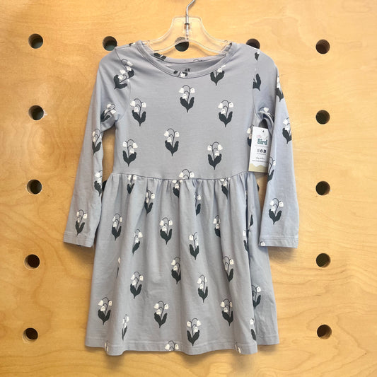 Blue Floral Dress