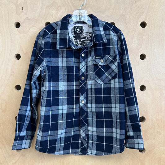 Blue Plaid Flannel