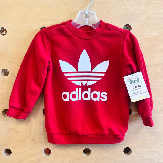 Red Logo Sweatshirt