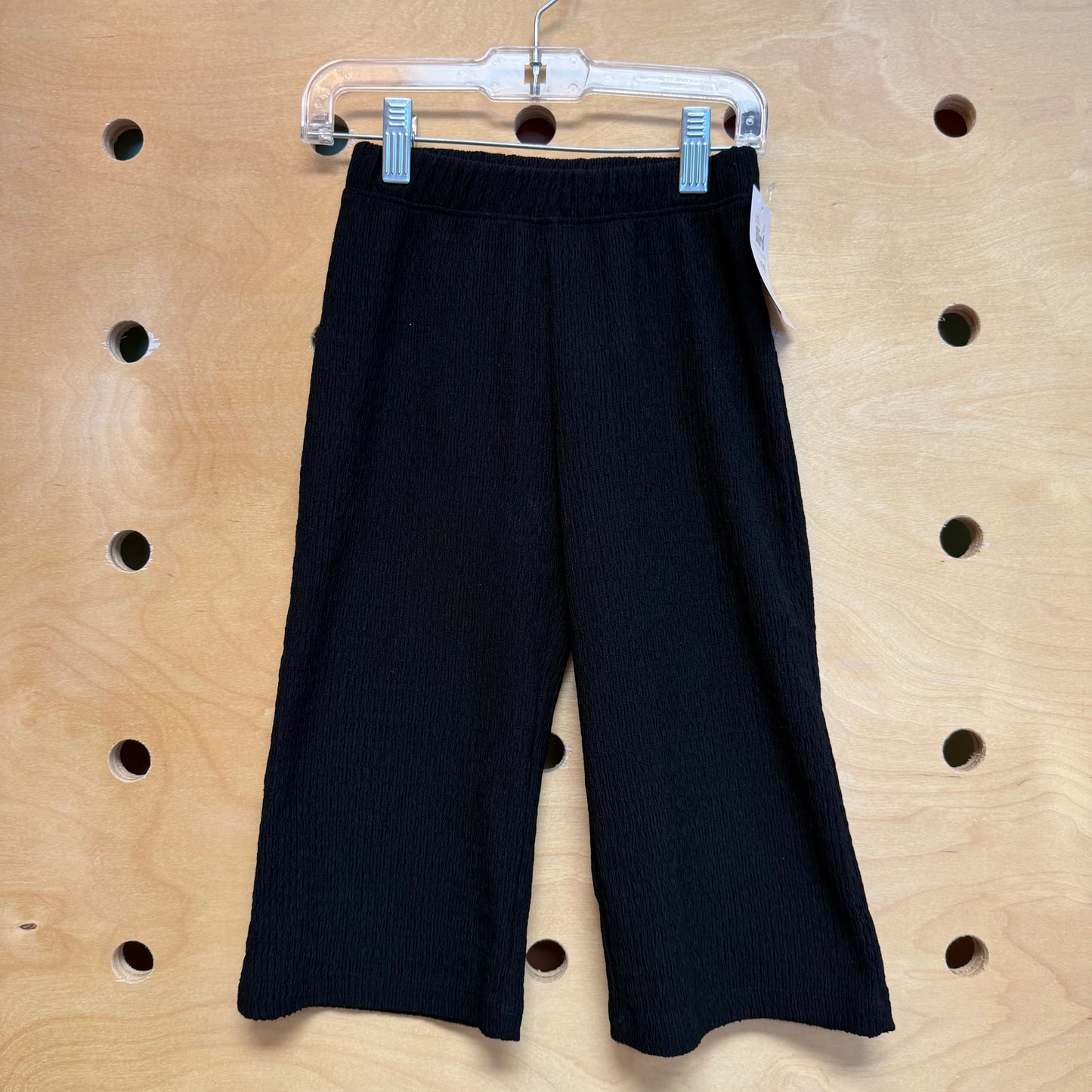 Black Straight Leg Soft Pants
